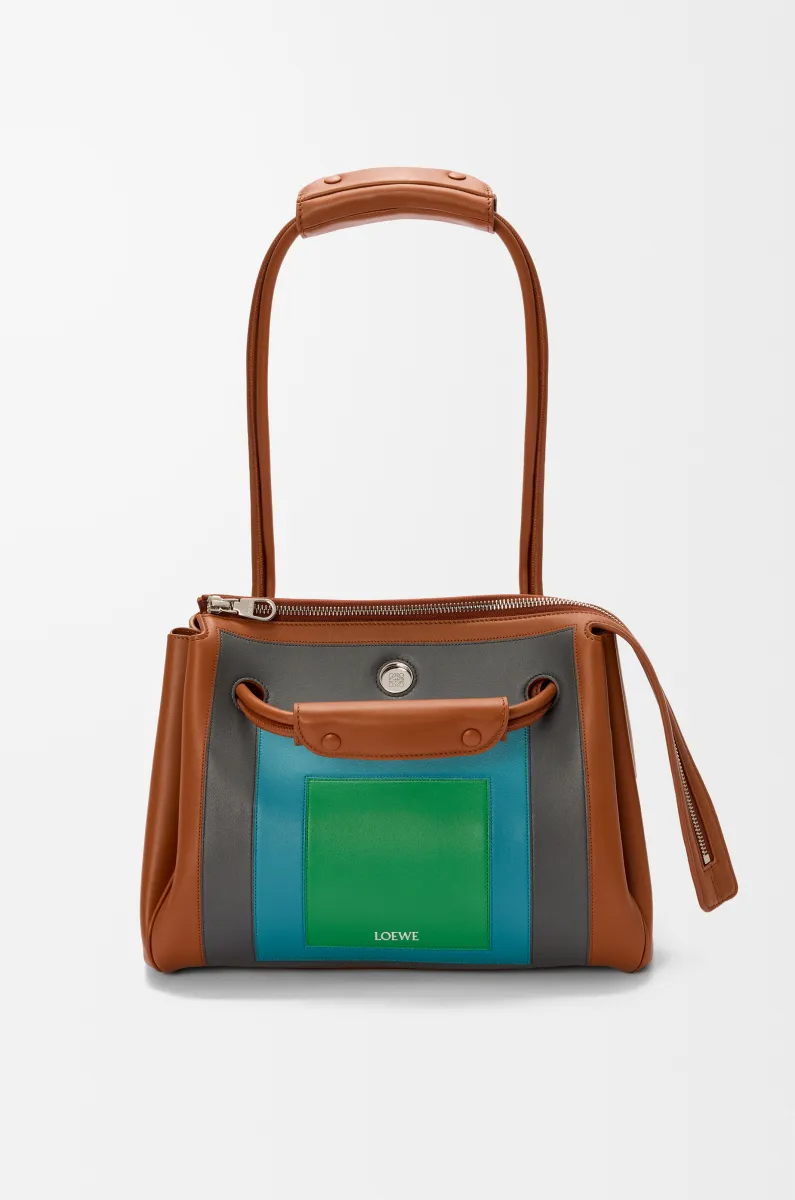 中号柔软牛皮革 Madrid 手袋