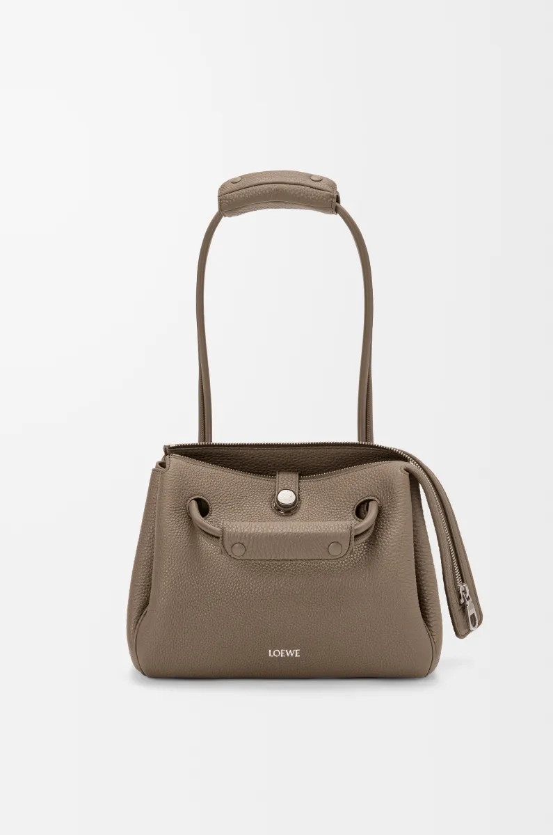 小号柔软粒面牛皮革 Madrid 手袋