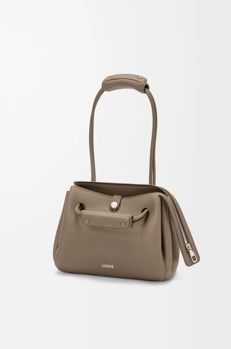 小号柔软粒面牛皮革 Madrid 手袋