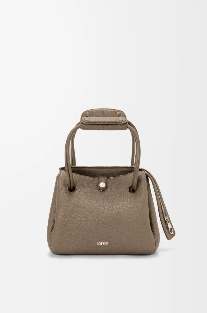 小号柔软粒面牛皮革 Madrid 手袋