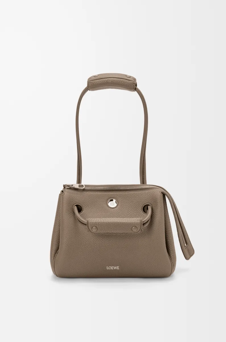 小号柔软粒面牛皮革 Madrid 手袋