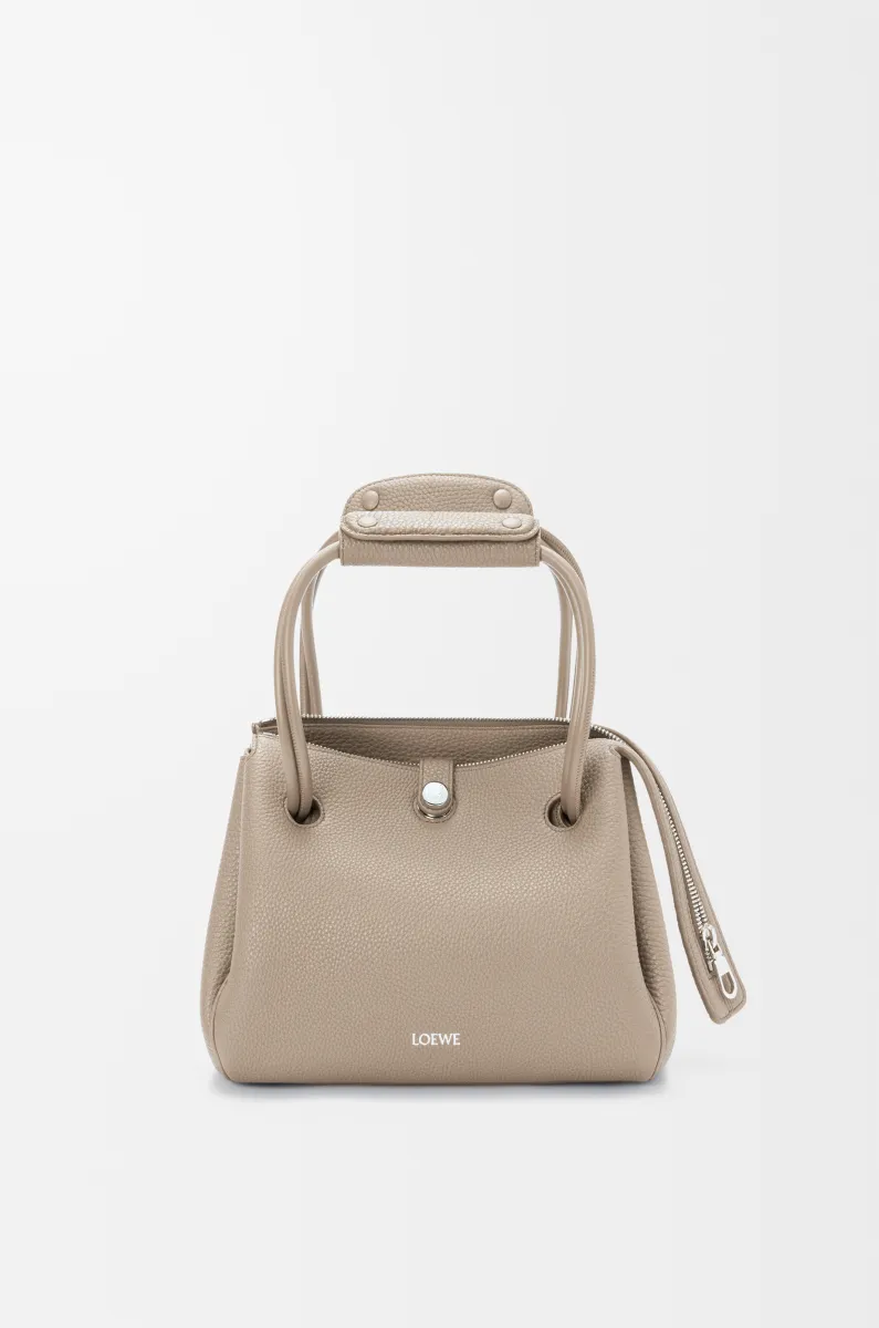 小号柔软粒面牛皮革 Madrid 手袋