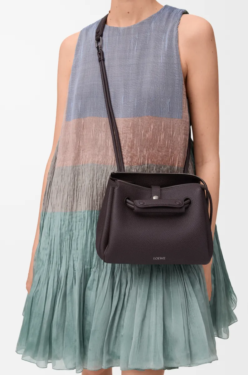 小号柔软粒面牛皮革 Madrid 手袋