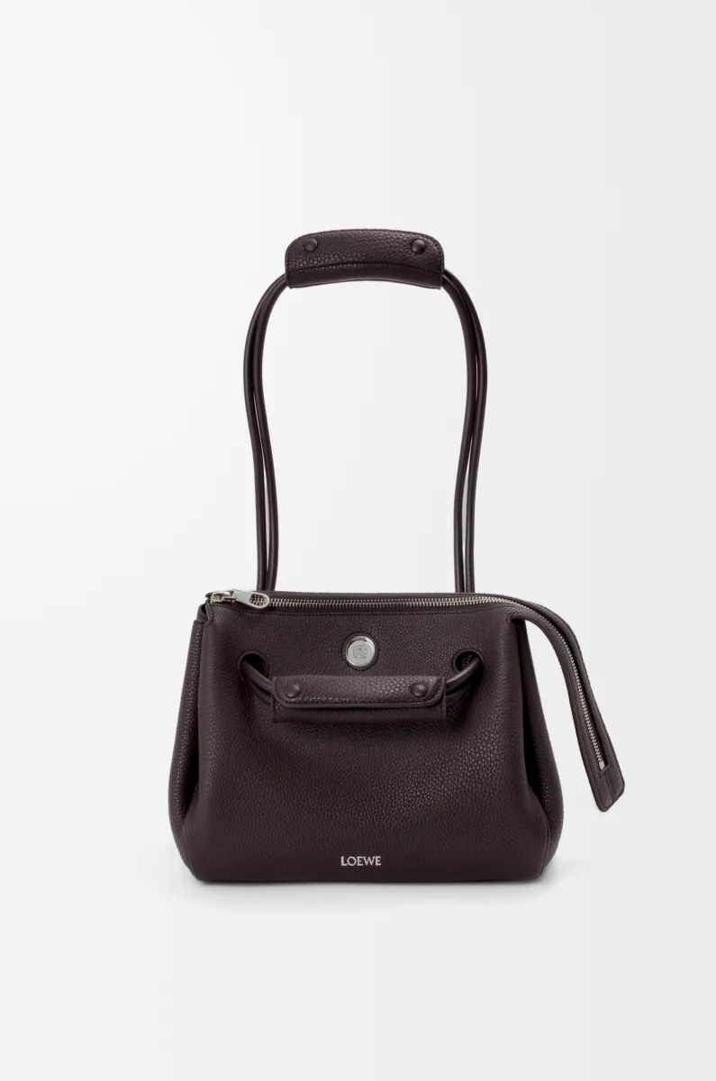 小号柔软粒面牛皮革 Madrid 手袋