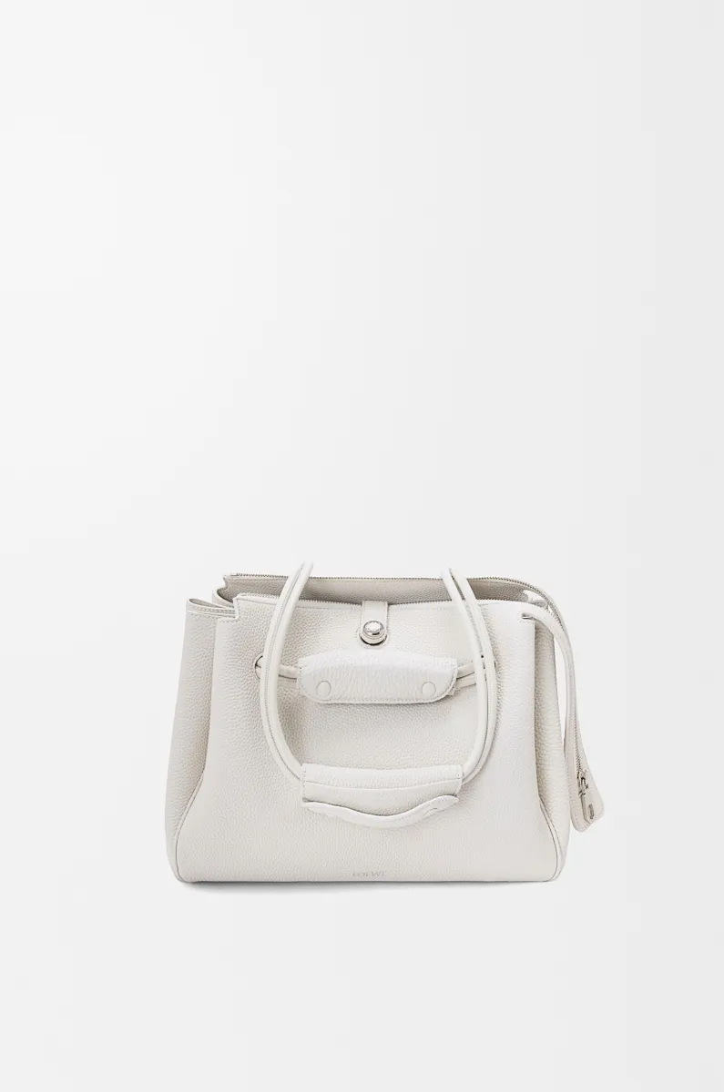 小号柔软粒面牛皮革 Madrid 手袋