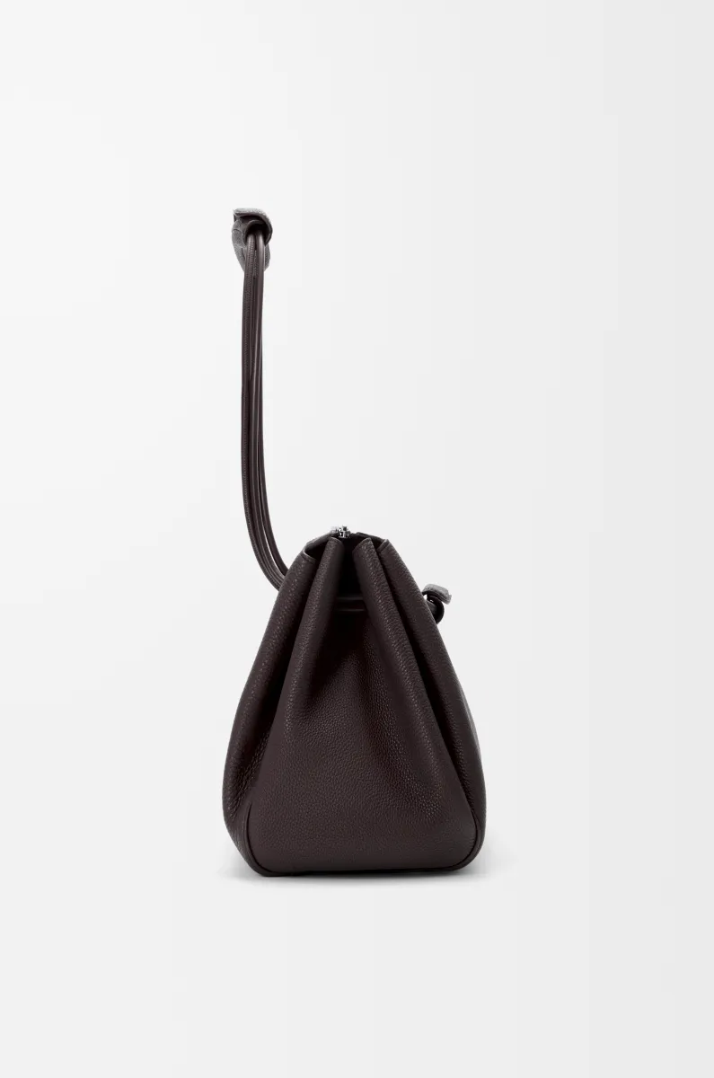 大号柔软粒面牛皮革 Madrid 手袋