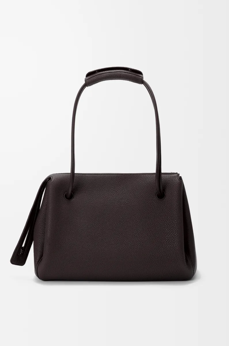 大号柔软粒面牛皮革 Madrid 手袋