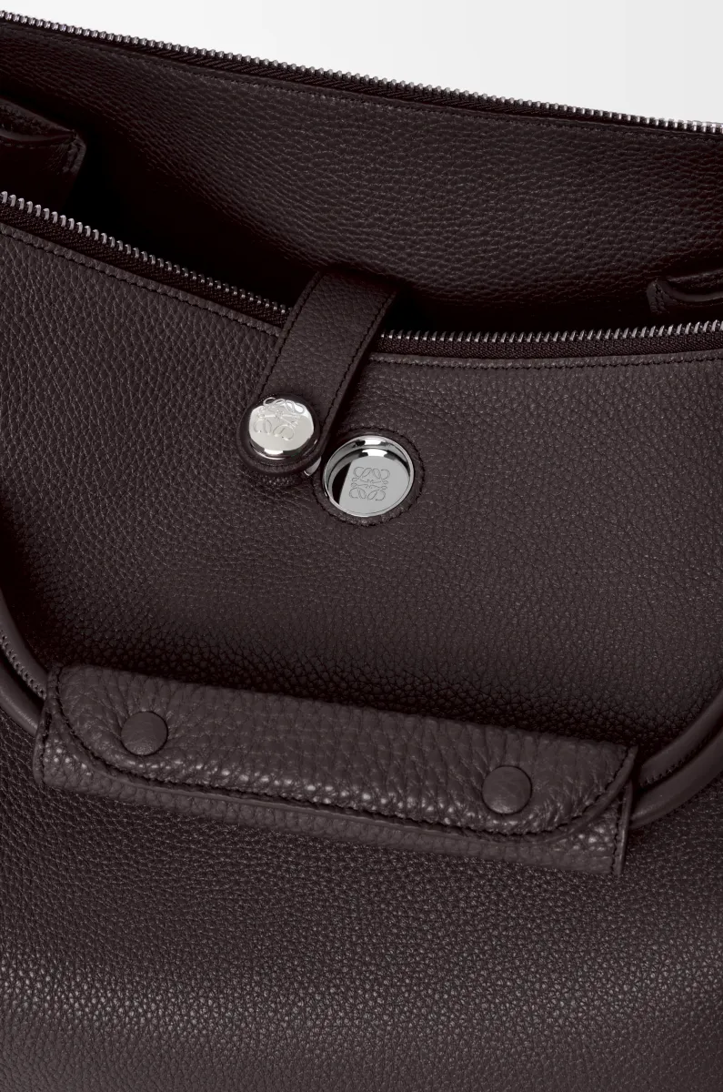 大号柔软粒面牛皮革 Madrid 手袋