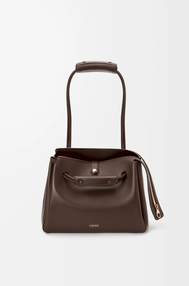 中号柔软牛皮革 Madrid 手袋