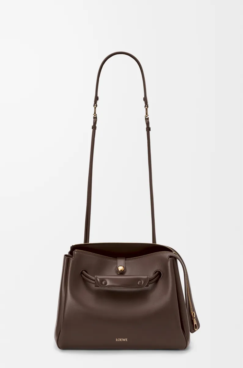 中号柔软牛皮革 Madrid 手袋