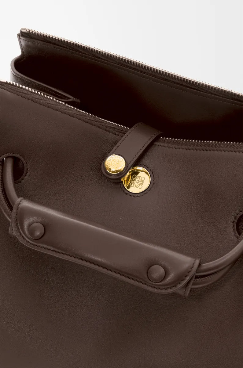 中号柔软牛皮革 Madrid 手袋