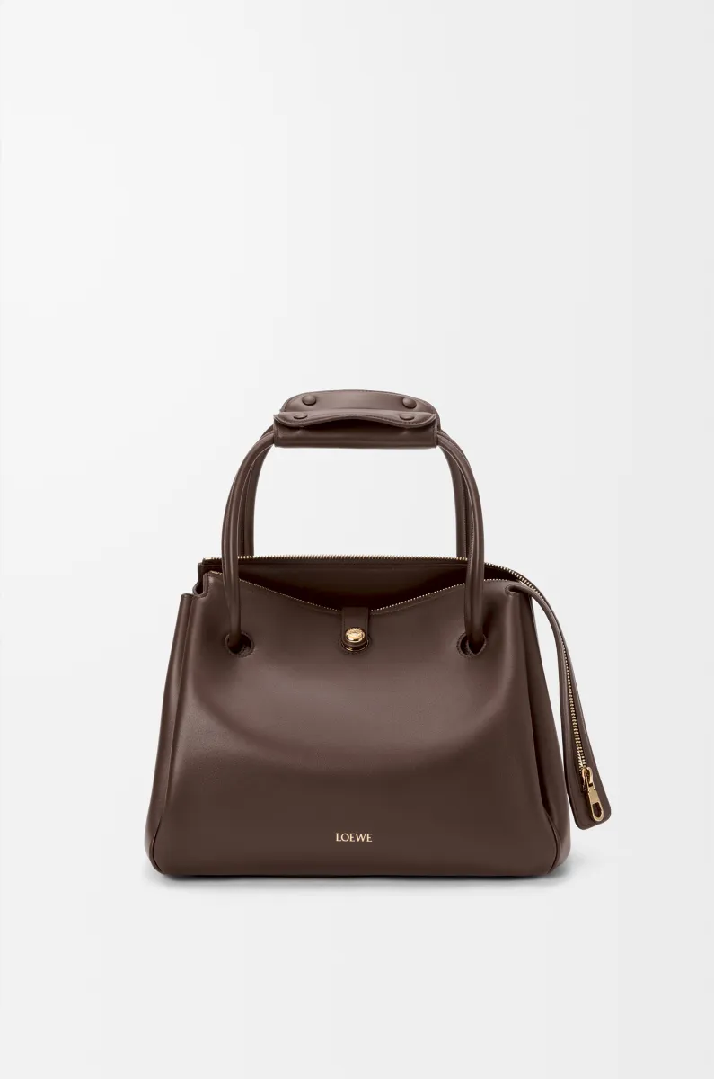 中号柔软牛皮革 Madrid 手袋