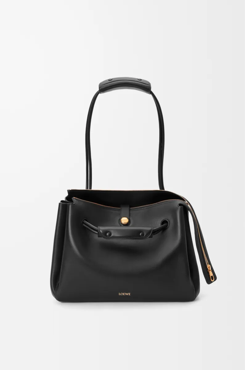 中号柔软牛皮革 Madrid 手袋