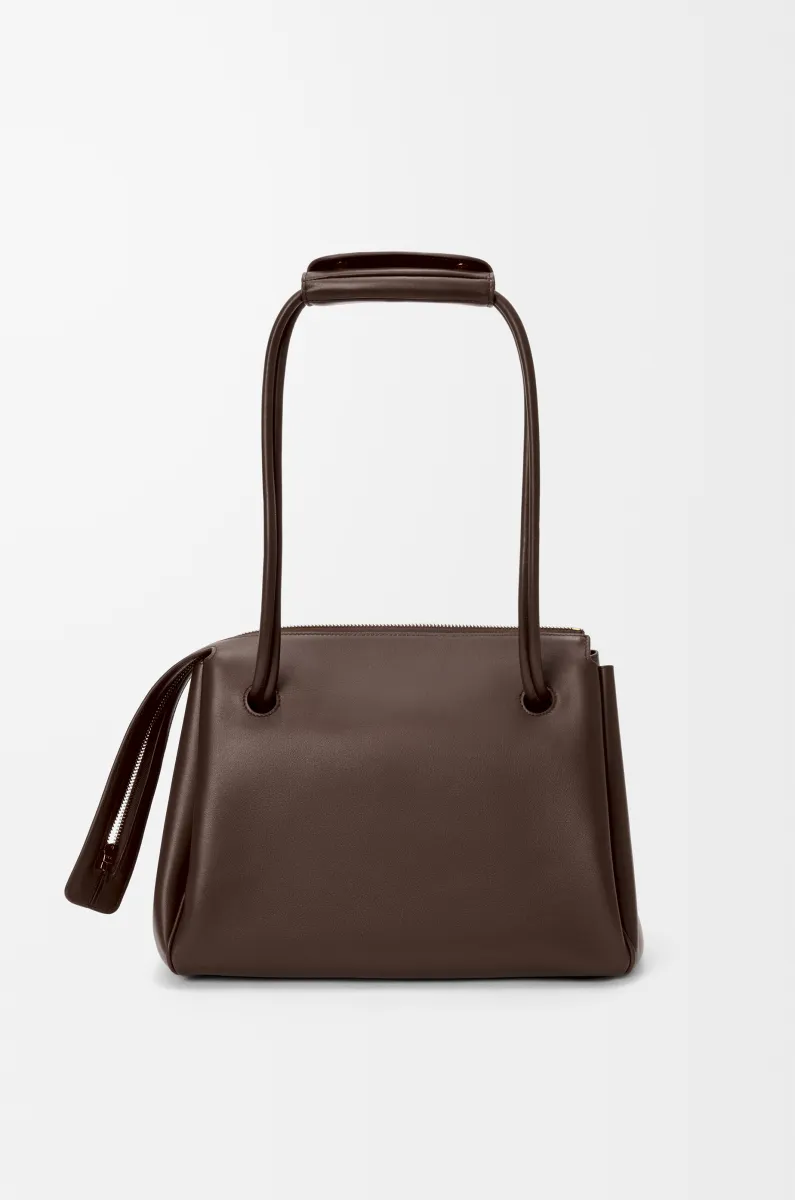 中号柔软牛皮革 Madrid 手袋