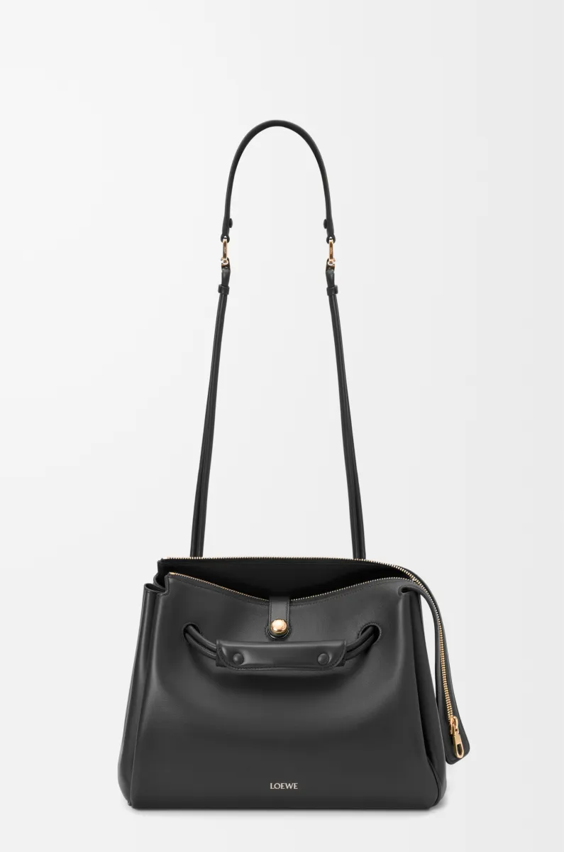 中号柔软牛皮革 Madrid 手袋