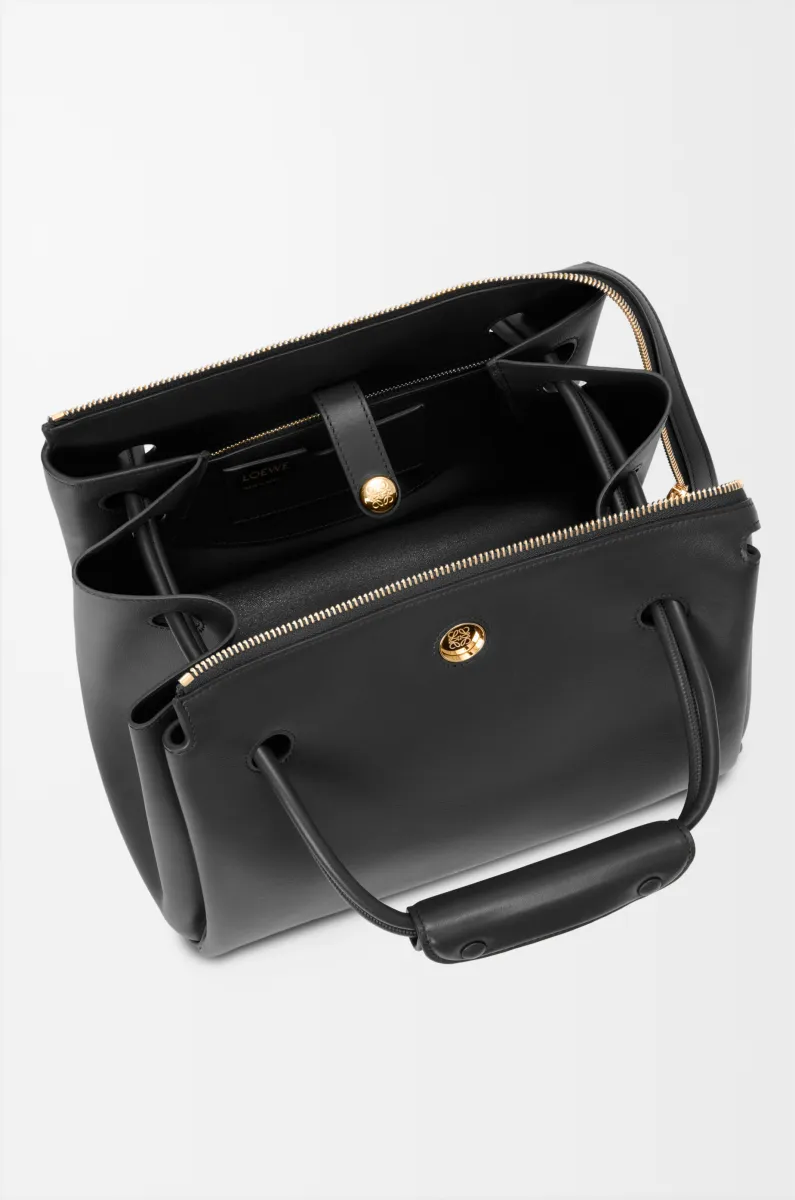 中号柔软牛皮革 Madrid 手袋