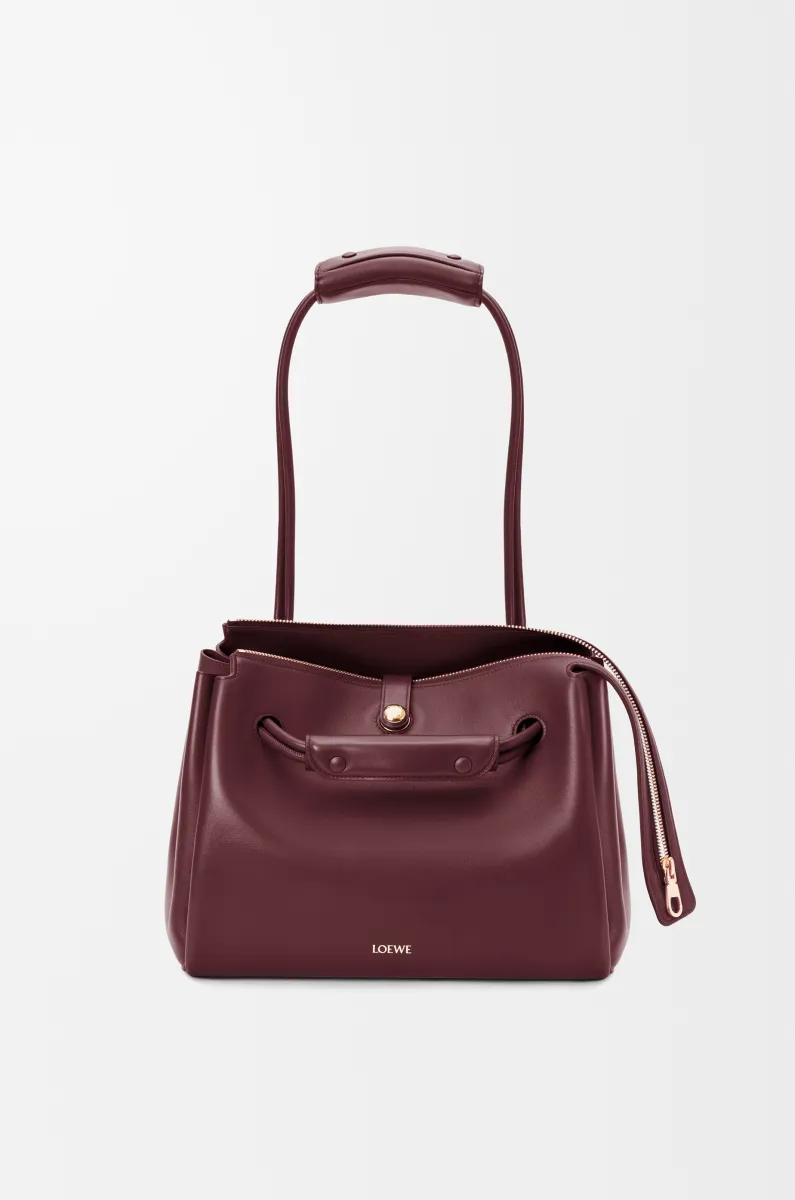 中号柔软牛皮革 Madrid 手袋