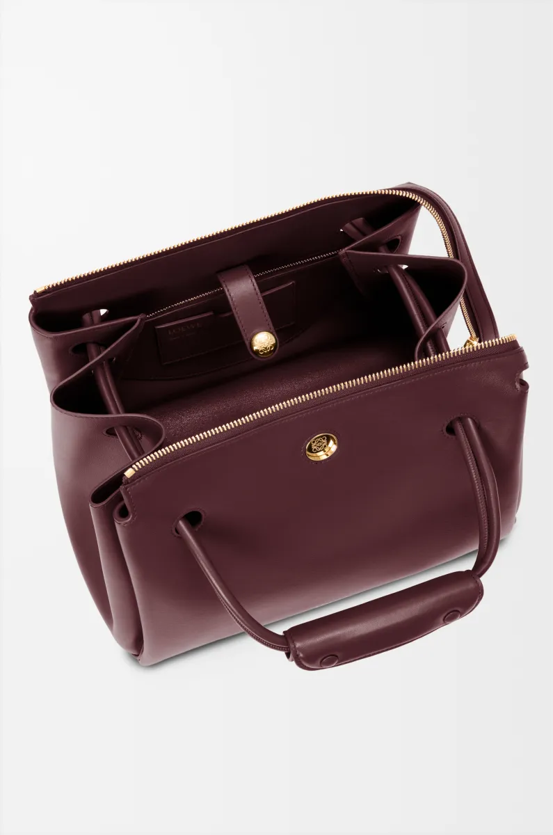 中号柔软牛皮革 Madrid 手袋