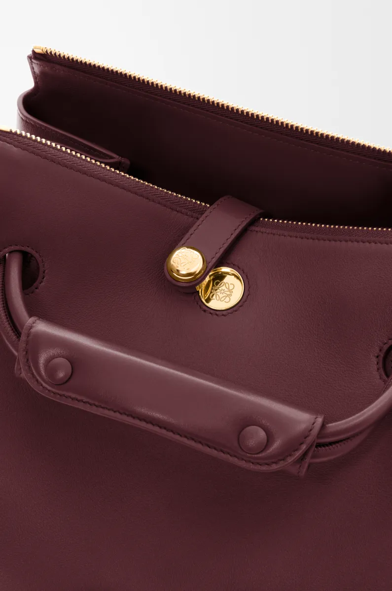 中号柔软牛皮革 Madrid 手袋