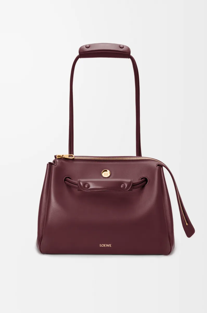 中号柔软牛皮革 Madrid 手袋