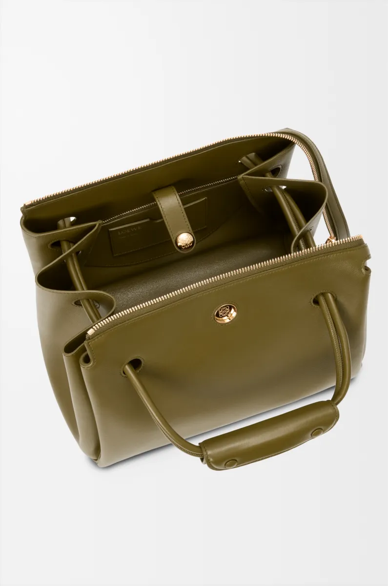 中号柔软牛皮革 Madrid 手袋