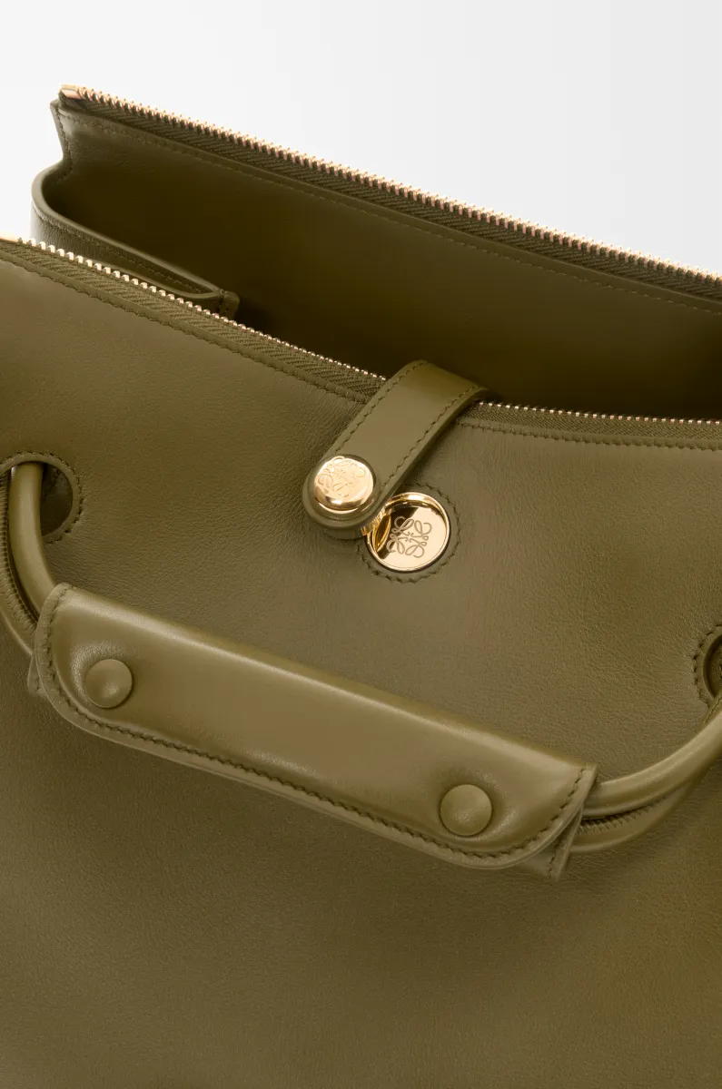 中号柔软牛皮革 Madrid 手袋