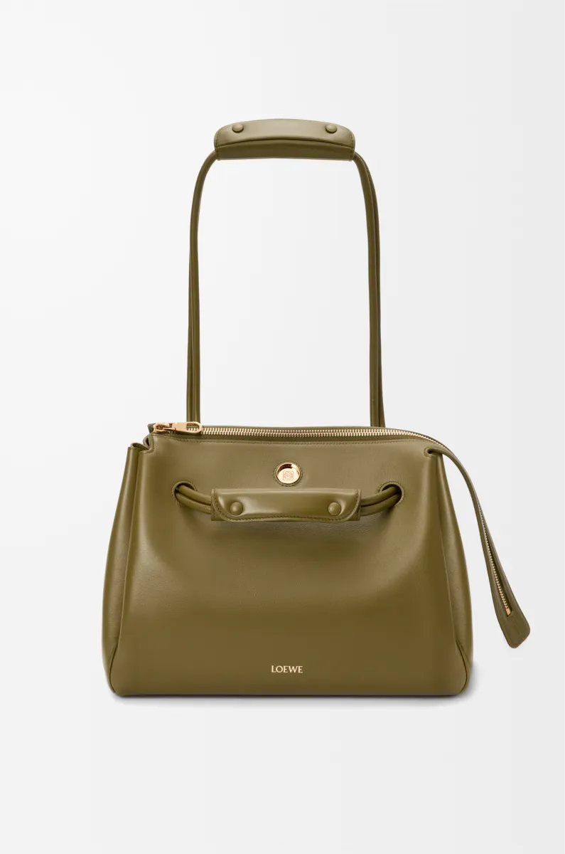 中号柔软牛皮革 Madrid 手袋