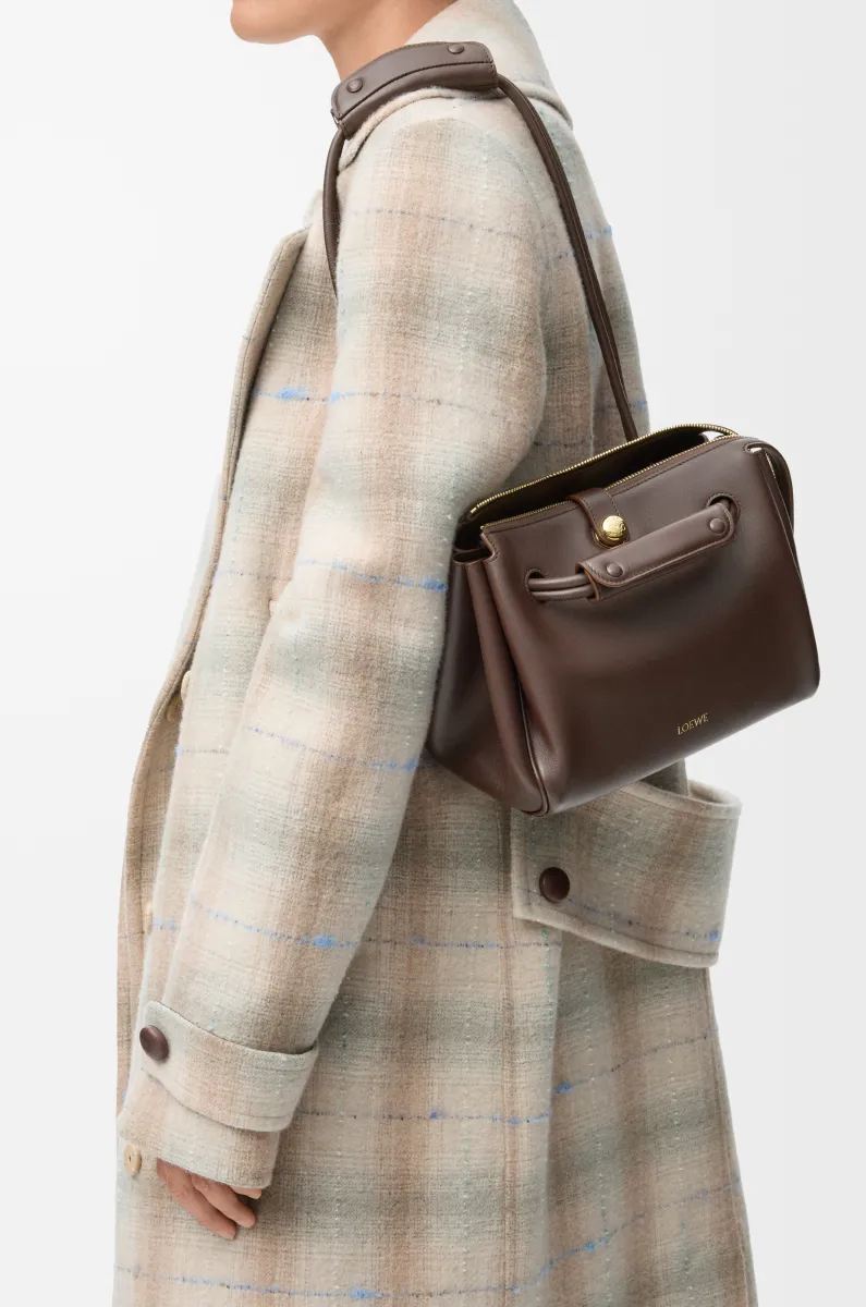 小号柔软牛皮革 Madrid 手袋