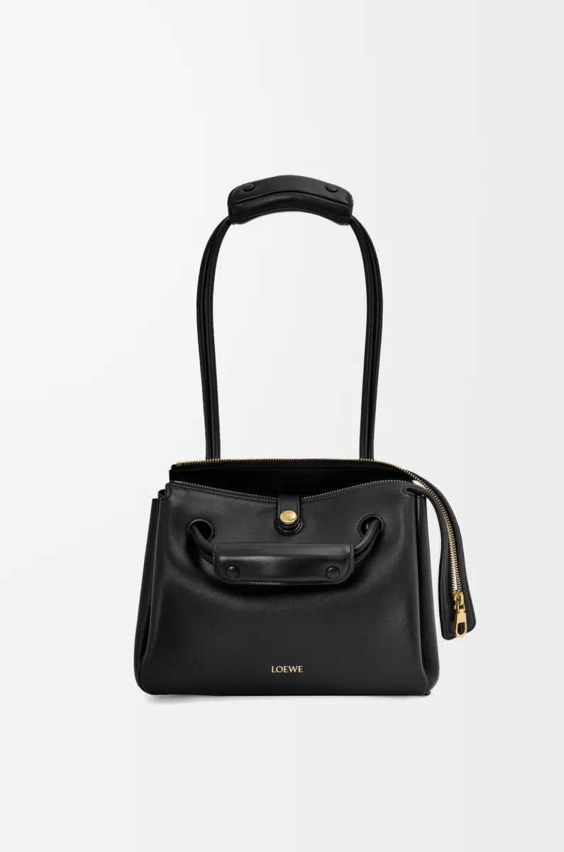 小号柔软牛皮革 Madrid 手袋