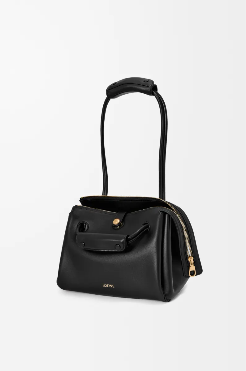 小号柔软牛皮革 Madrid 手袋