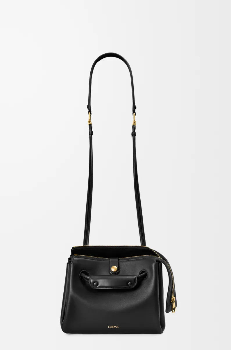 小号柔软牛皮革 Madrid 手袋