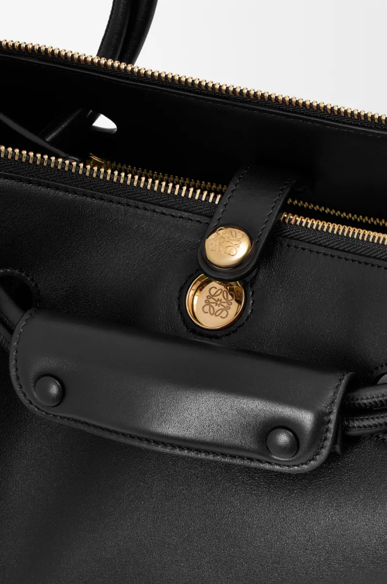 小号柔软牛皮革 Madrid 手袋