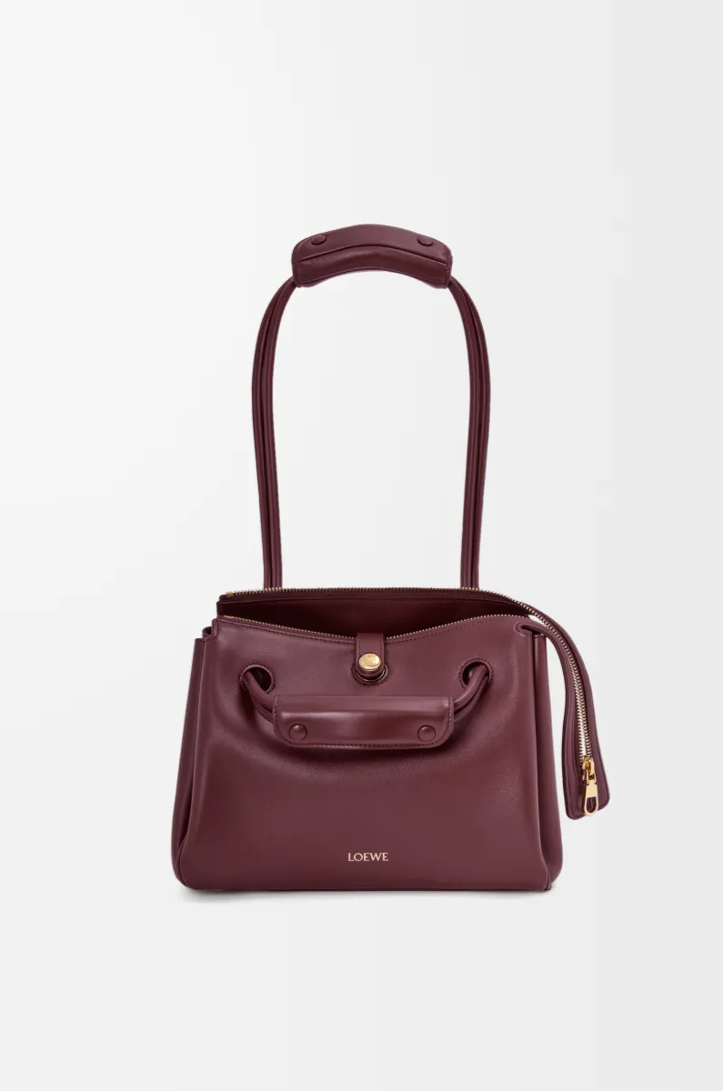 小号柔软牛皮革 Madrid 手袋