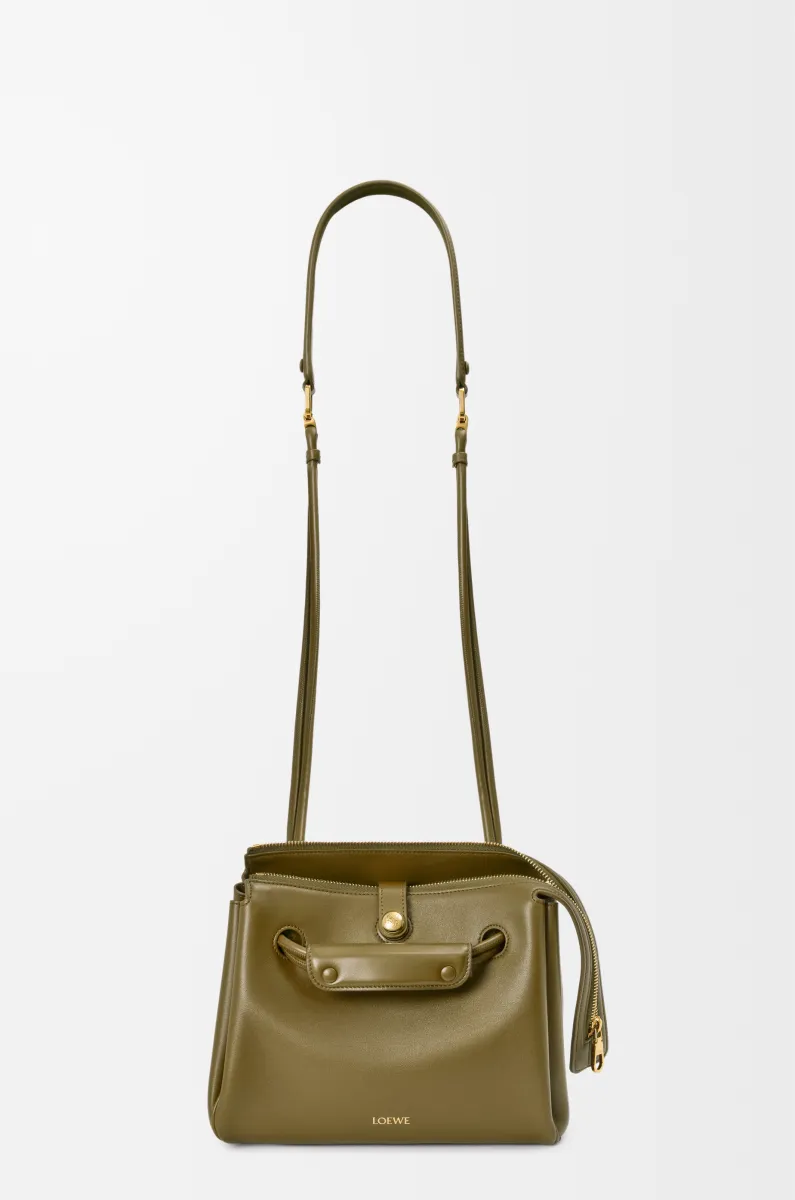 小号柔软牛皮革 Madrid 手袋