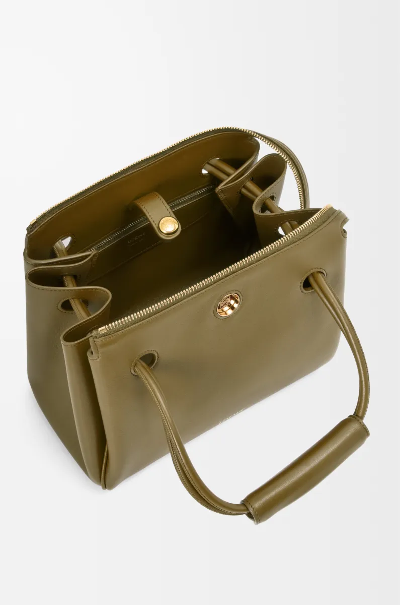 小号柔软牛皮革 Madrid 手袋