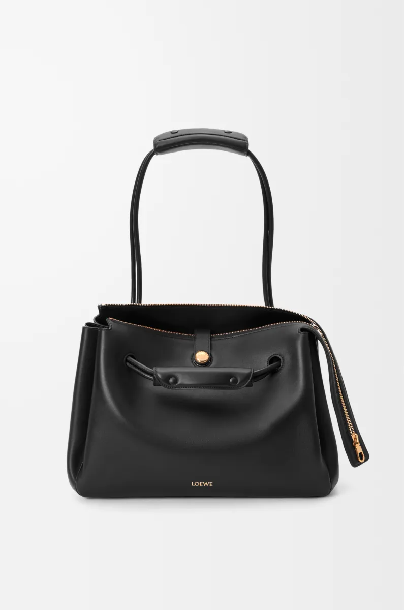 大号柔软牛皮革 Madrid 手袋