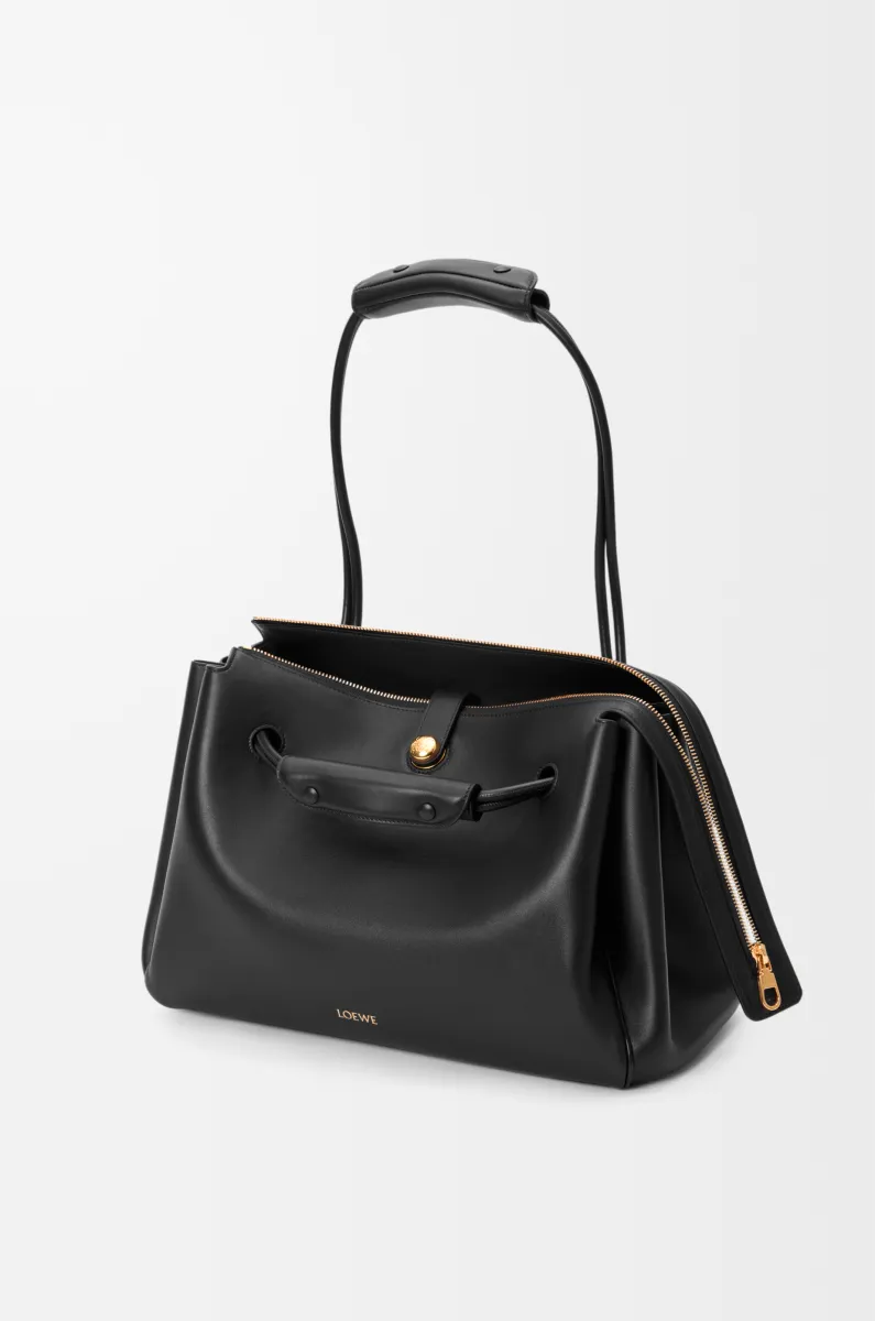 大号柔软牛皮革 Madrid 手袋