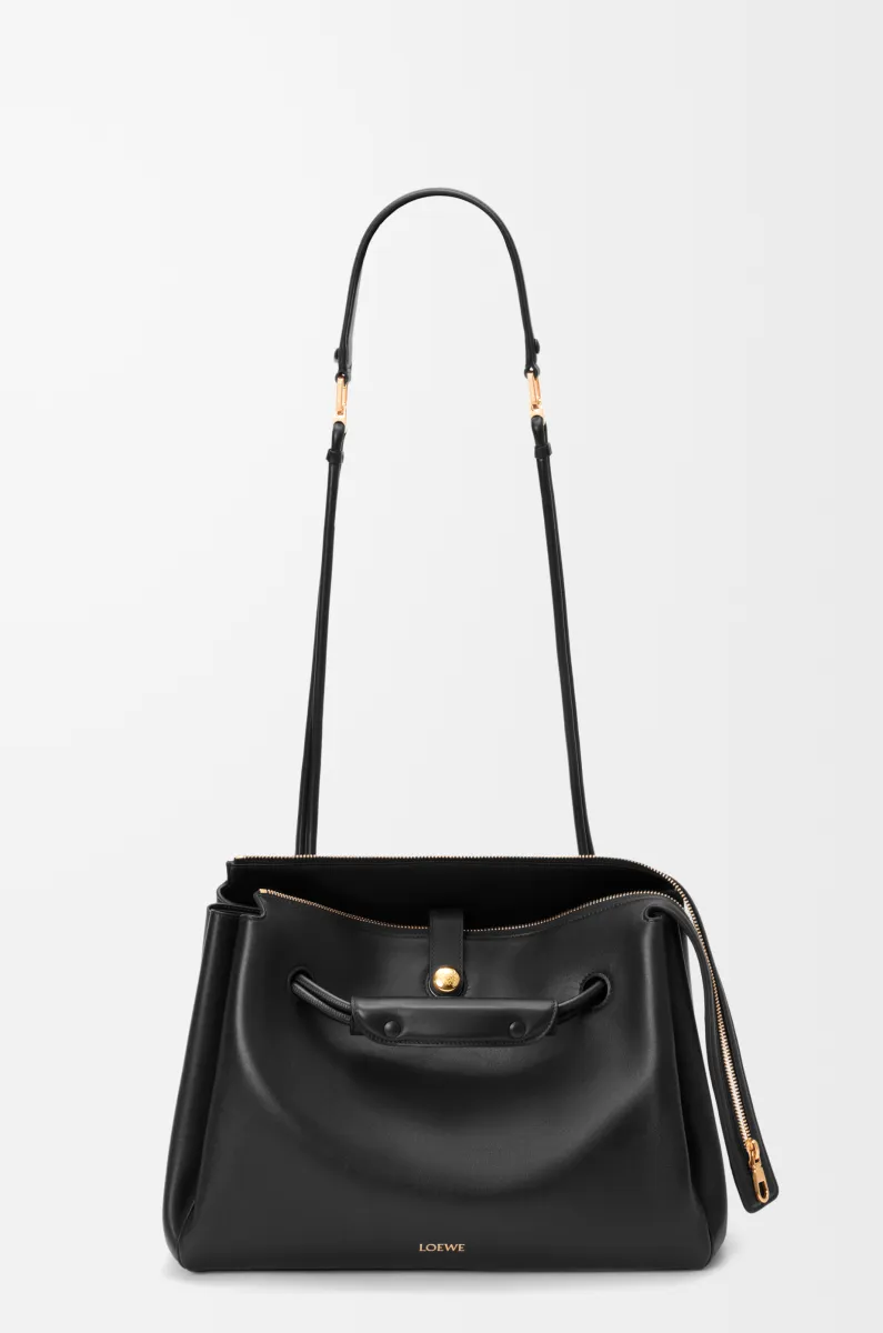 大号柔软牛皮革 Madrid 手袋