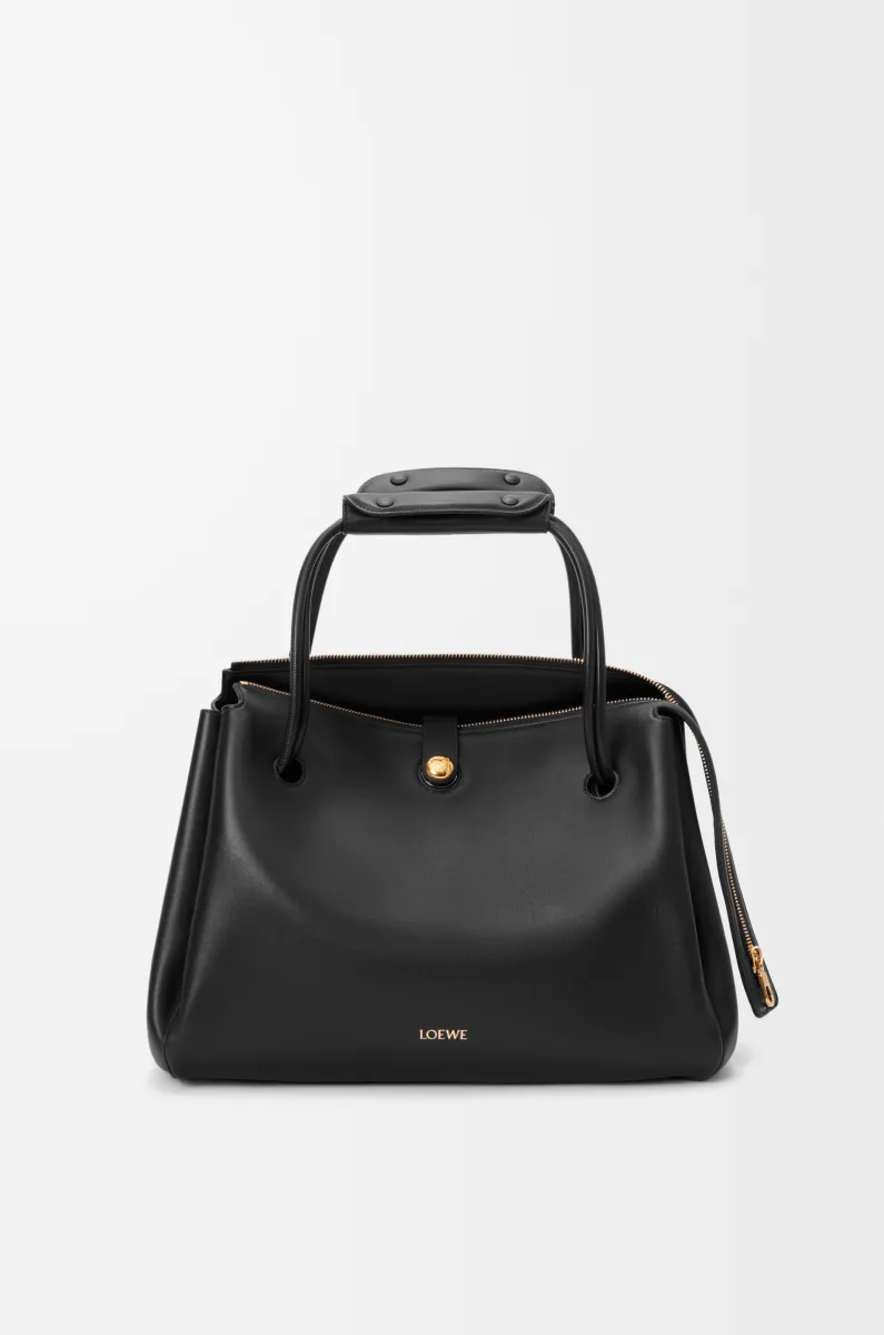 大号柔软牛皮革 Madrid 手袋