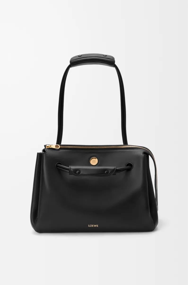 大号柔软牛皮革 Madrid 手袋