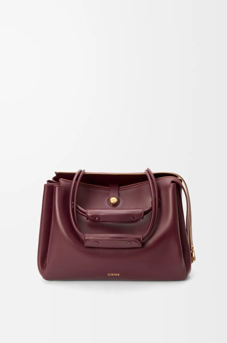 大号柔软牛皮革 Madrid 手袋