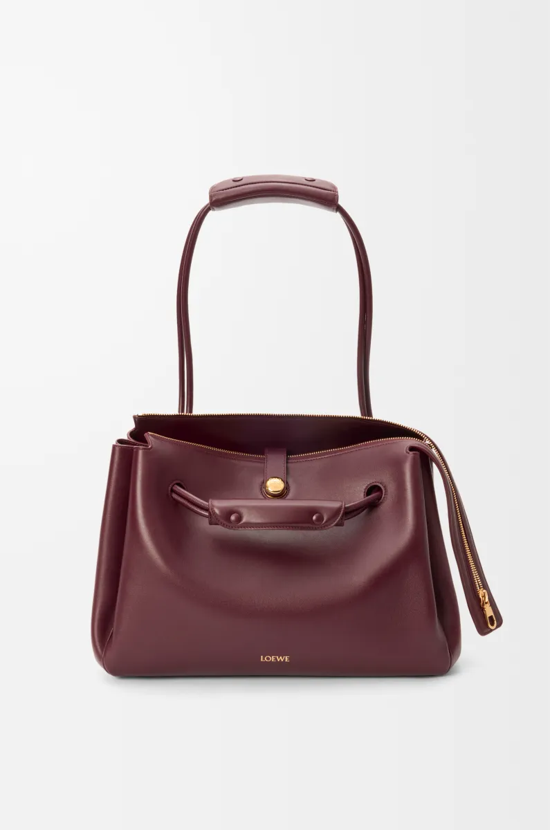 大号柔软牛皮革 Madrid 手袋