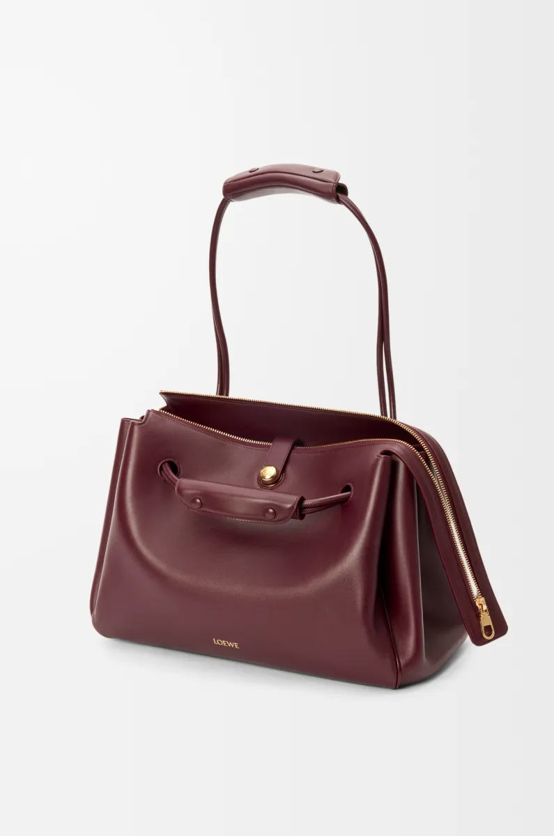 大号柔软牛皮革 Madrid 手袋