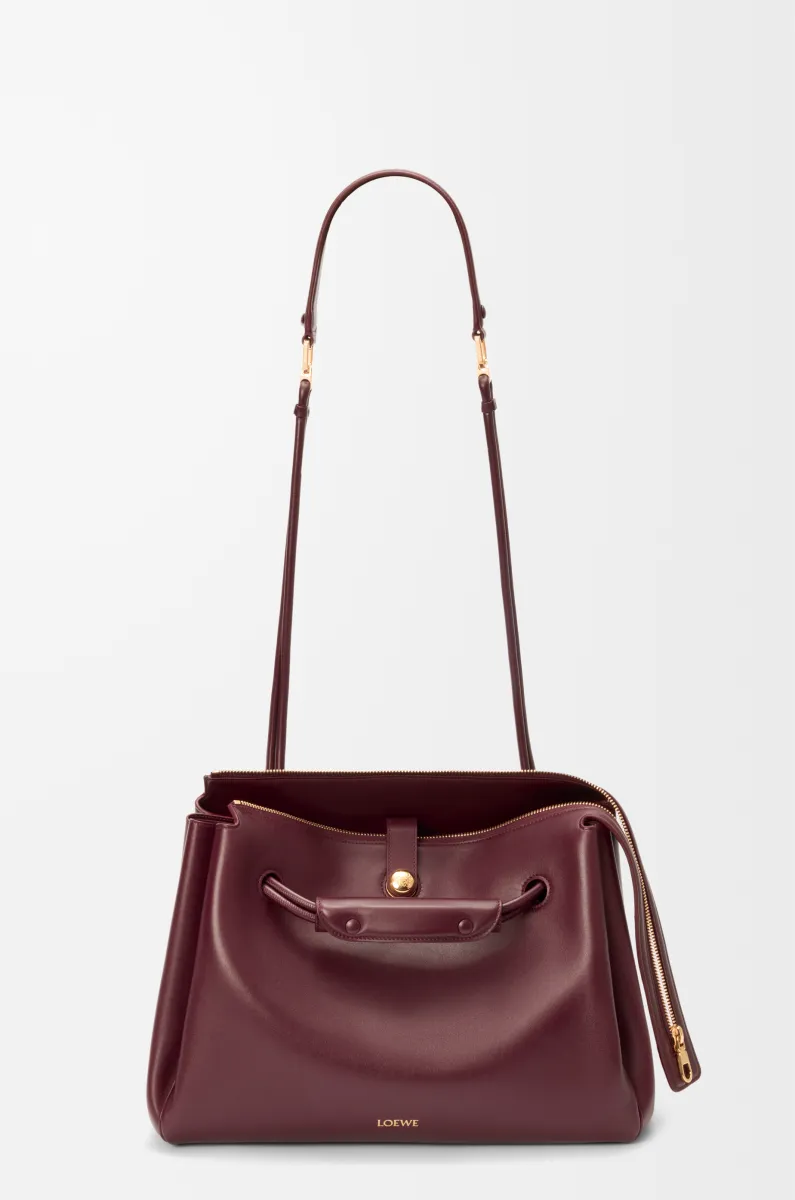 大号柔软牛皮革 Madrid 手袋