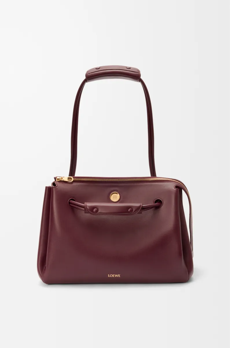 大号柔软牛皮革 Madrid 手袋