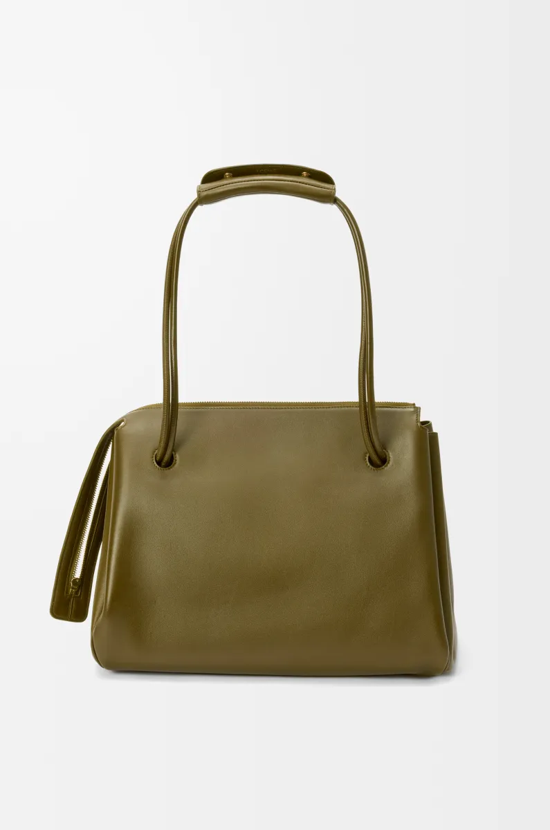 大号柔软牛皮革 Madrid 手袋