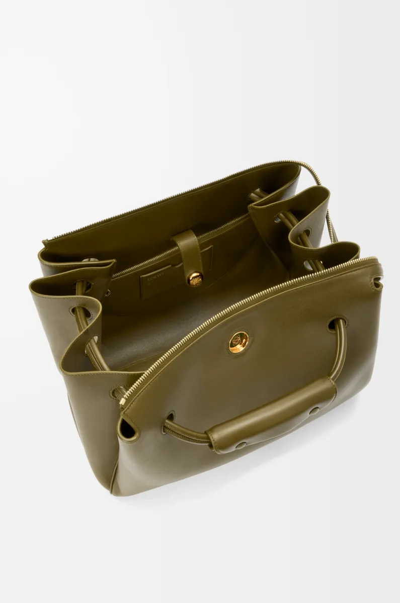 大号柔软牛皮革 Madrid 手袋