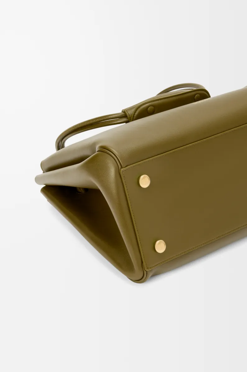 大号柔软牛皮革 Madrid 手袋