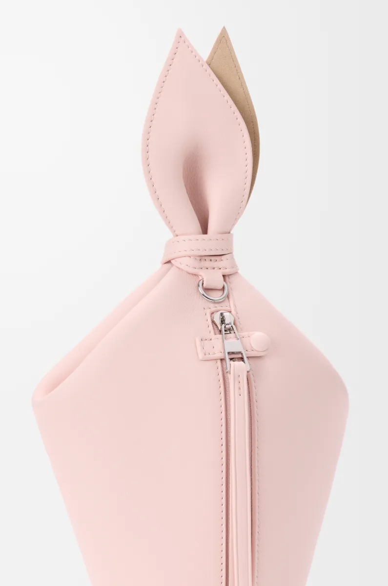 光滑牛皮革 Scarf 背包