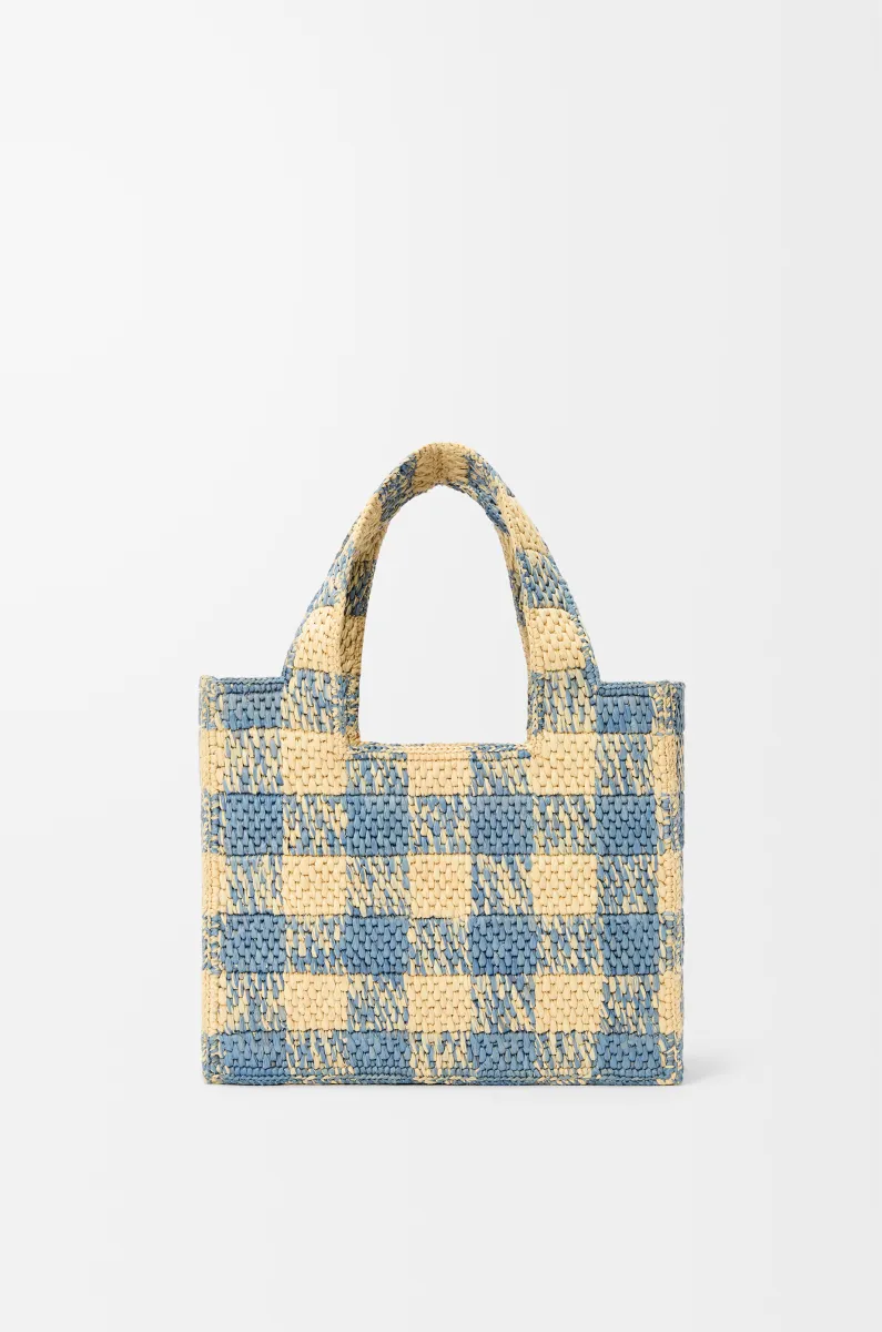 小号拉菲草 LOEWE Font Tote 手袋